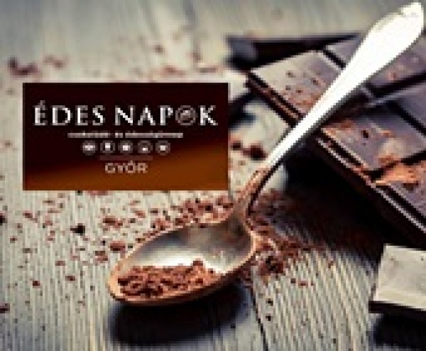 Édes Napok Győr 2018. Csokoládé- és édességünnep, 2018. május 25 - 27.